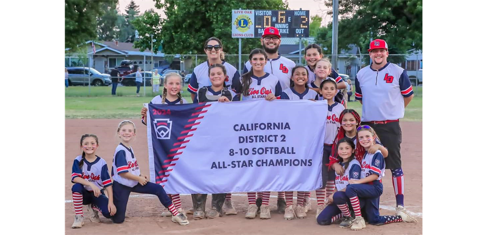 2024 District 2 Minor Softball Champions